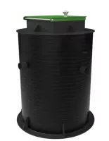 ВЕРТИКАЛЬНАЯ СТАНЦИЯ БИОЛ. ОЧИСТКИ KANN X - 4 S, 3-4 чел. ввод 60см, самотечный / принудительный