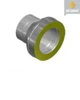 Переход на сэндвич Везувий (нержавейка) 430