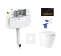 Комплект инсталляции и унитаза 5 в 1 Lavinia Boho Relfix Biore 87551039