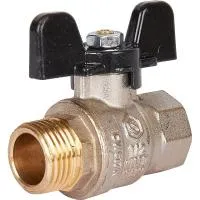 STOUT SVB Кран шаровой стандартнопроходной, ВР/НР SVB-0014-000015