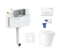 Комплект инсталляции и унитаза 5 в 1 Lavinia Boho Relfix Biore 87551045