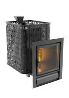 Чугунная печь  "Verona" 26 Закрытая каменка Aisi 304