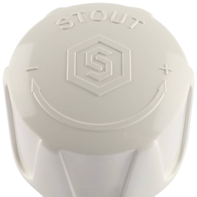 фото STOUT SVR Клапан SVR-2122-000015 ручной терморегулирующий, прямой
