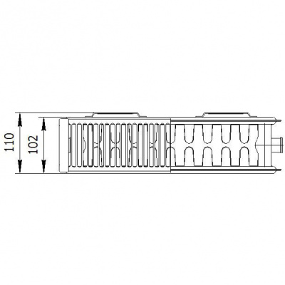 фото Стальной радиатор Lemax Compact Valve тип 21 300