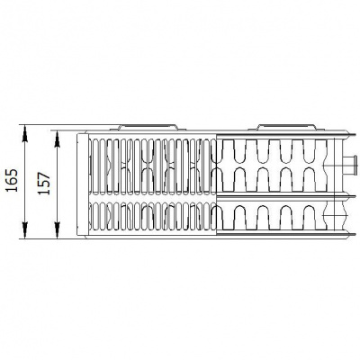 фото Стальной радиатор Lemax Compact Valve тип 33 500