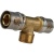 фото STOUT SFP-0008-161216 Тройник-переходник с наружной резьбой для металлопластиковых труб прессовой