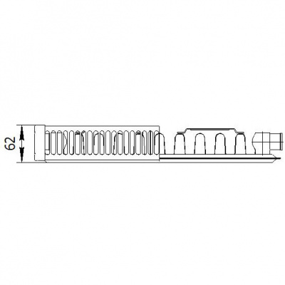фото Стальной радиатор Lemax Compact Valve тип 11 500